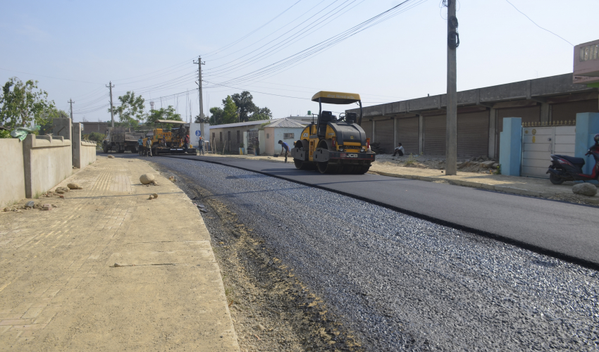 धनगढीमा १९ वटा सडक कालोपत्रको काम अन्तिम चरणमा
