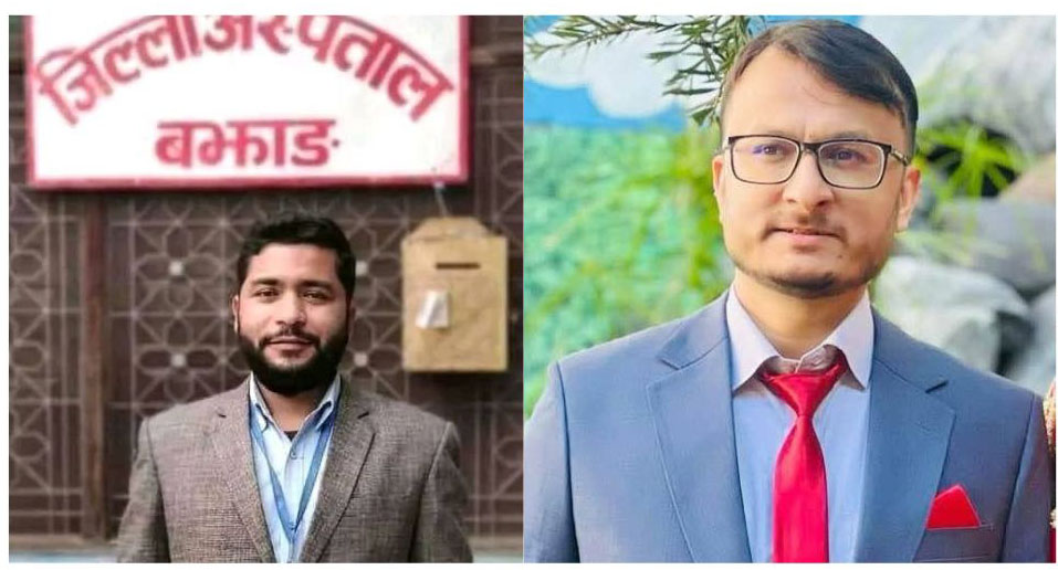 आफ्नै जन्म जिल्ला बझाङ अस्पतालमा सेवा दिन फर्किए सर्जन डा ओखेडा र मानसिक रोग विशेषज्ञ डा जोशी