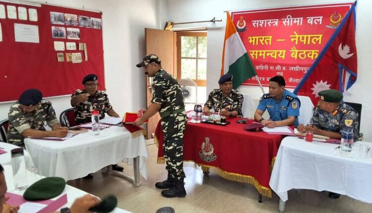 खक्राैलामा नेपाल-भारत सीमा समन्वय बैठक सम्पन्न, सीमा अपराध नियन्त्रणबारे समझदारी