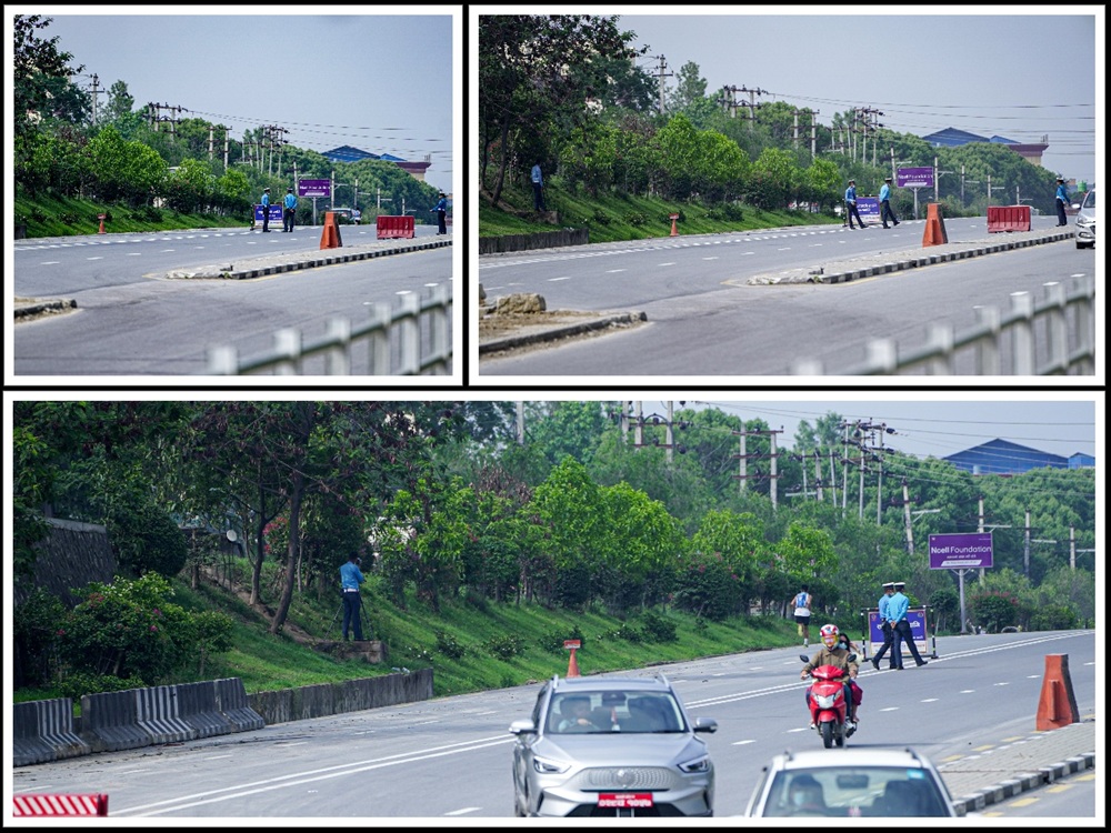 काठमाडौंका सडकमा सात सय ८३ ट्राफिक प्रहरी