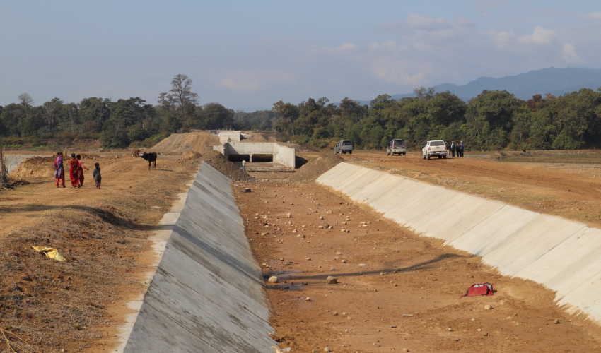 महाकाली सिँचाइ तेस्रो चरणले गति लिँदै, किसानलाई सिँचाइ सुविधाको आशा