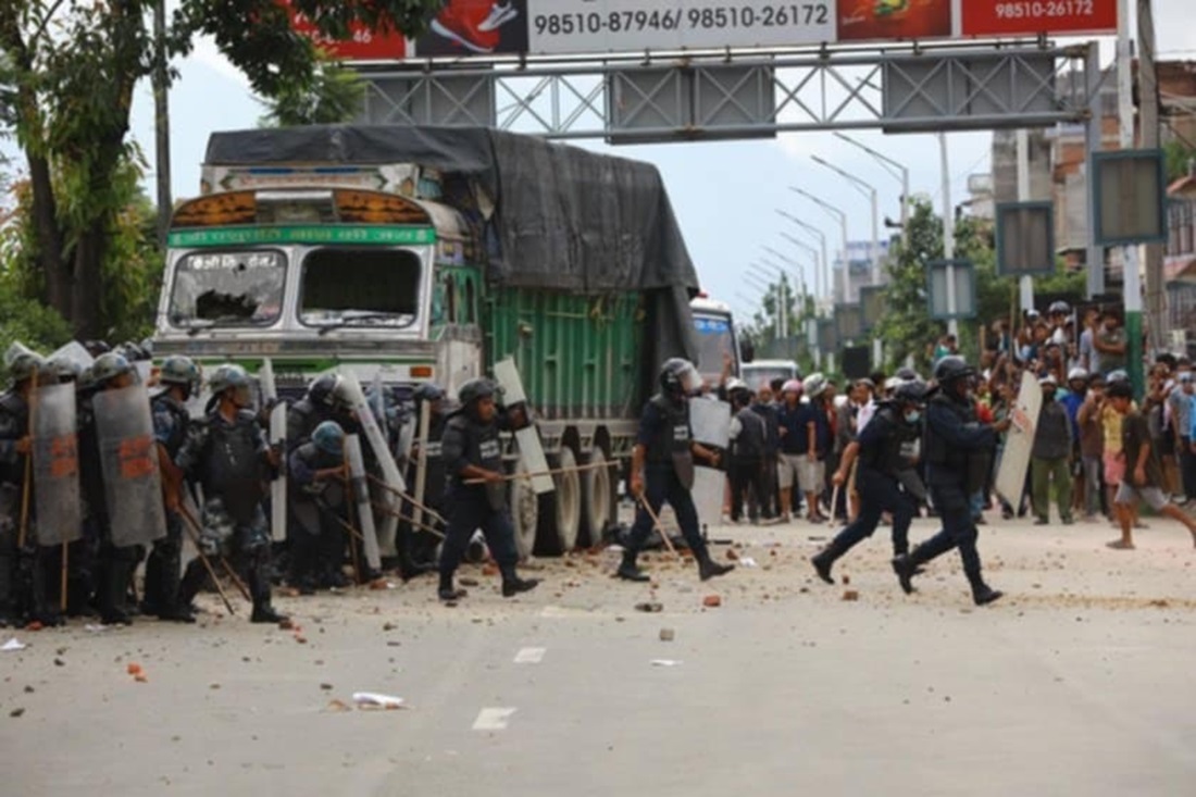 पूर्वपश्चिम राजमार्गमा ट्रकको ठक्करबाट पैदल यात्रीको ज्यान गयो