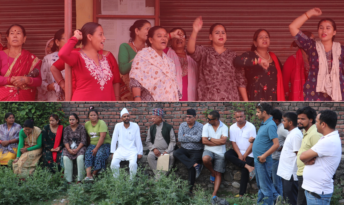 किसानको दूध किन्ने डीडीसीमा ६ दिन देखि तालाबन्दी हुँदा पनि बेवास्ता