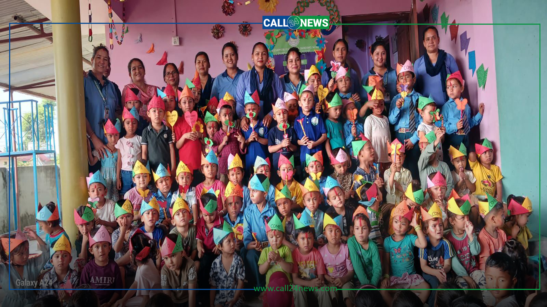 शैलेश्वरी बोर्डिङ स्कुलमा ३५५ नवआगन्तुक विद्यार्थी र शिक्षकहरूलाई भव्य स्वागत, विविध सांस्कृतिक कार्यक्रम सम्पन्न