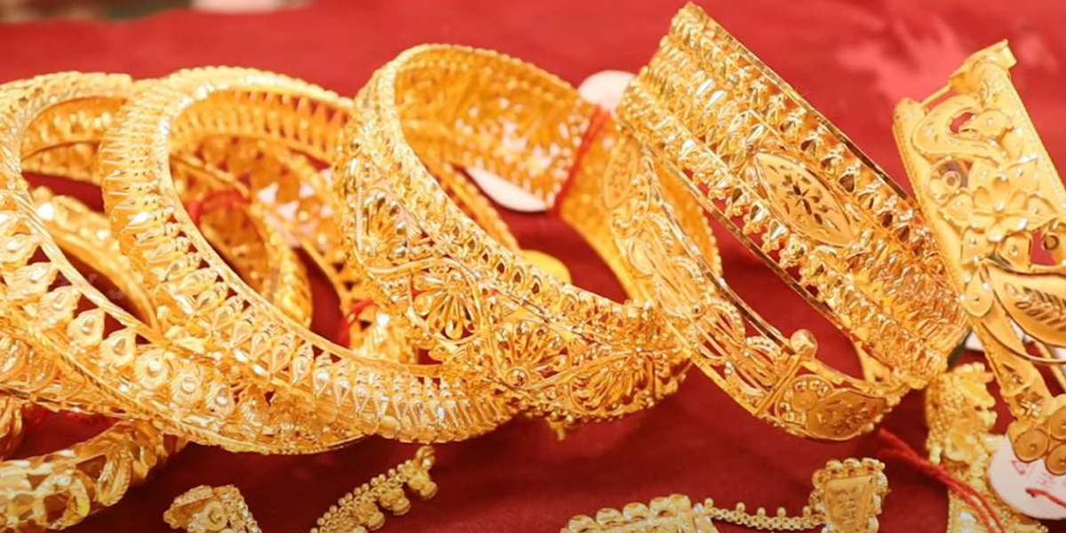 सुनचाँदीको मूल्यमा सामान्य वृद्धि