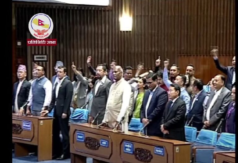 आधा घण्टाको लागि स्थगित भएको संसद बैठक बस्दै नबसी स्थगित्, अर्को बैठक भोलि