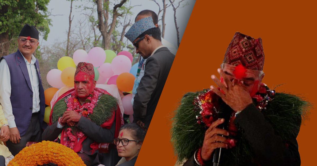 कर्मथलो छोड्दा रोकिएनन् शिवराज सरका आँसु