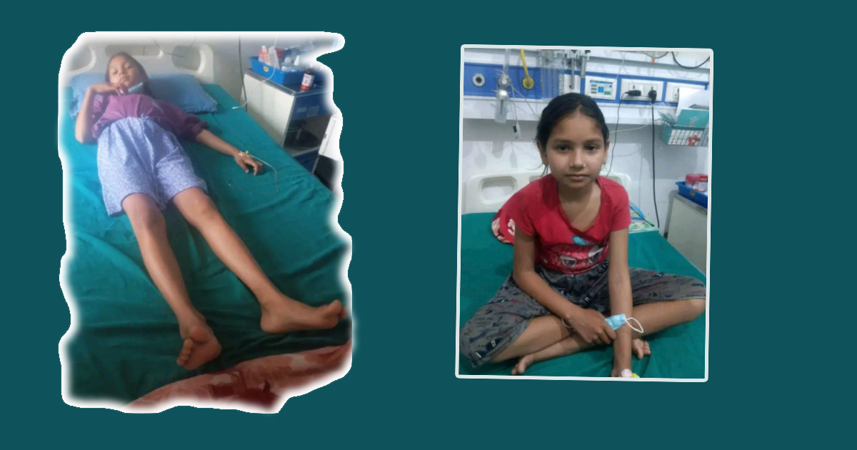 बैतडीकी ब्लड क्यान्सर पीडित सिम्रन पन्तको उपचारमा आर्थिक समस्या, सहयोगको अपिल