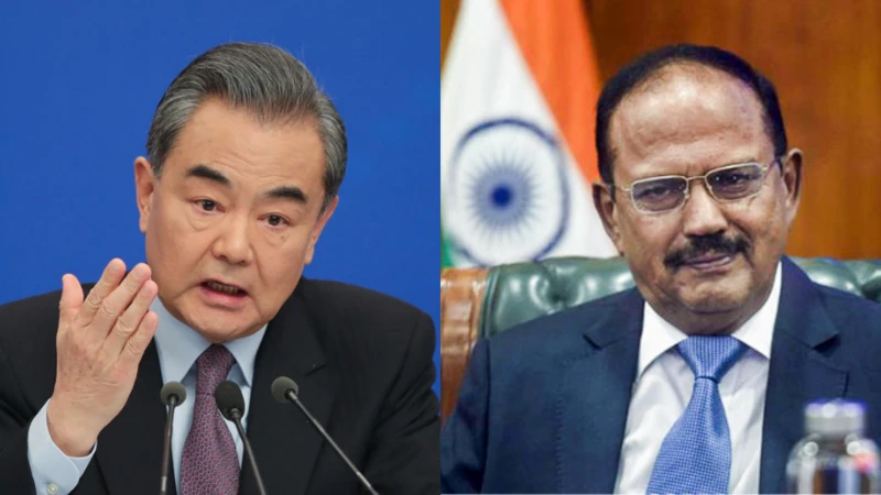 भारतका सुरक्षा सल्लाहकार र चिनियाँ विदेशमन्त्री बीच टेलिफोन वार्ता