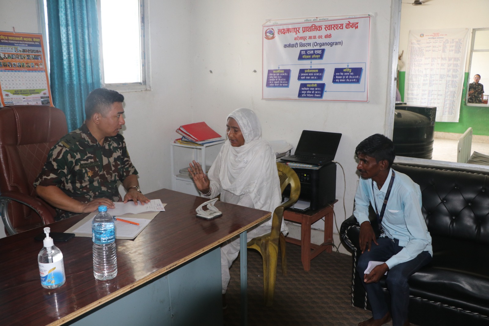 बाँकेमा नेपाली सेनाद्वारा नि:शुल्क स्वास्थ्य शिविर