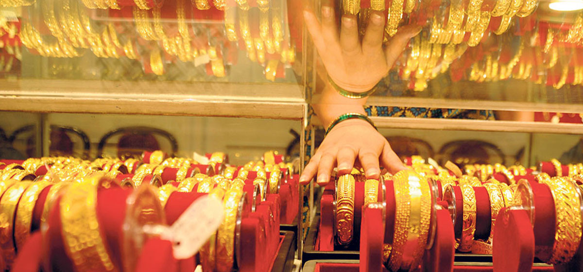 सुनको मूल्य तोलामा २४ सयले बढ्यो !