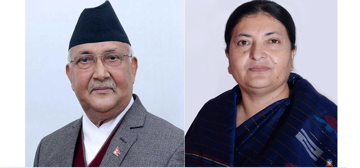 ओलीको कटाक्ष, भण्डारीको ‘काउन्टर’