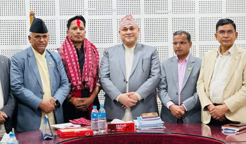 सुदूरपश्चिम प्रदेश युवा परिषदको कार्यकारी उपाध्यक्षमा साउद नियुक्त