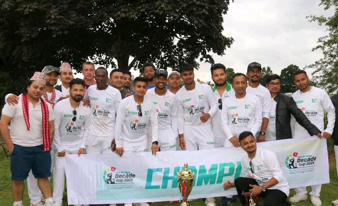 सन्दीप नेतृत्वको ब्रिज-११ ले जित्यो ‘दि ब्रिज डिकेट कप’ को उपाधि