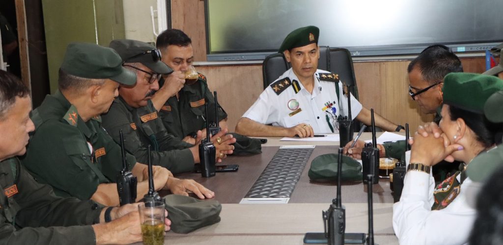 विष्णु जोशीले राखे नगर प्रहरी अधिकृतको बैठक