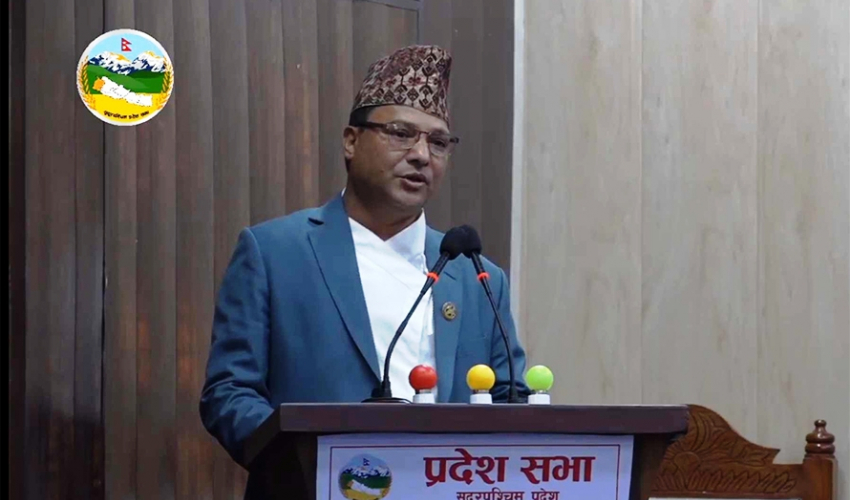 सुदूरपश्चिम प्रदेशका पूर्वमुख्यमन्त्री सोडारीको प्रदेशसभा सदस्य पद निलम्बनमा