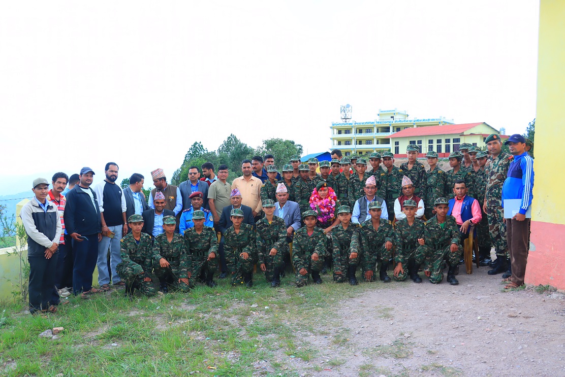 मेलौलीको मणिलेक माविमा राष्ट्रिय सेवा दल तालिम सुरु, ३० विद्यार्थी छनौट