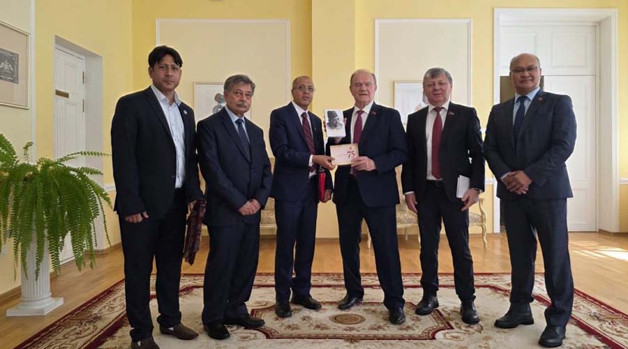 रस्सियन कम्युनिष्ट पार्टीका महासचिवलाई प्रधानमन्त्री ओलीको निम्तो