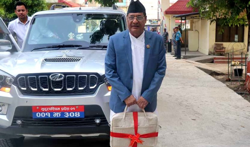 सुदूरपश्चिमको भौतिक पूर्वाधार विकास मन्त्रालयलाई १५ अर्ब ४० करोड बजेट