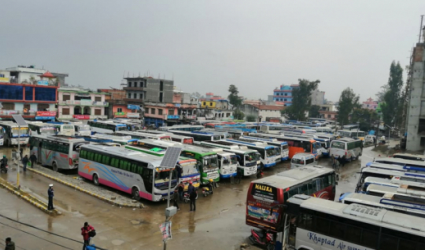 भोलिदेखि सुदूरपश्चिमसहित देशभर अनिश्चितकालिन यातायात बन्द हुने