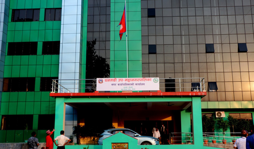 धनगढी उपमहानगरबाट दृष्टि फाउन्डेसनलाई लगातार तीन वर्ष पाँच–पाँच लाख सहयोग