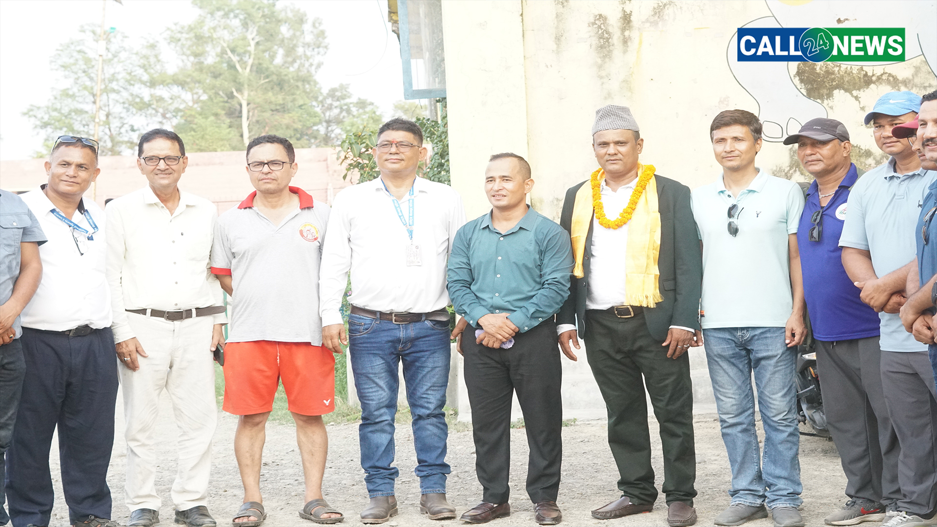 सुदूरपश्चिम प्रदेश खेलकुद परिषद्का सदस्य सचिव खड्काको कैलालीमा भव्य स्वागत