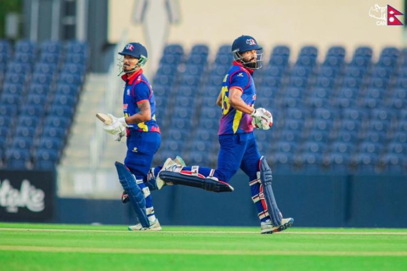 आइसिसी विश्वकप लिग–२ : नेपाल घरेलु टोली स्कटल्यान्डसँग पराजित