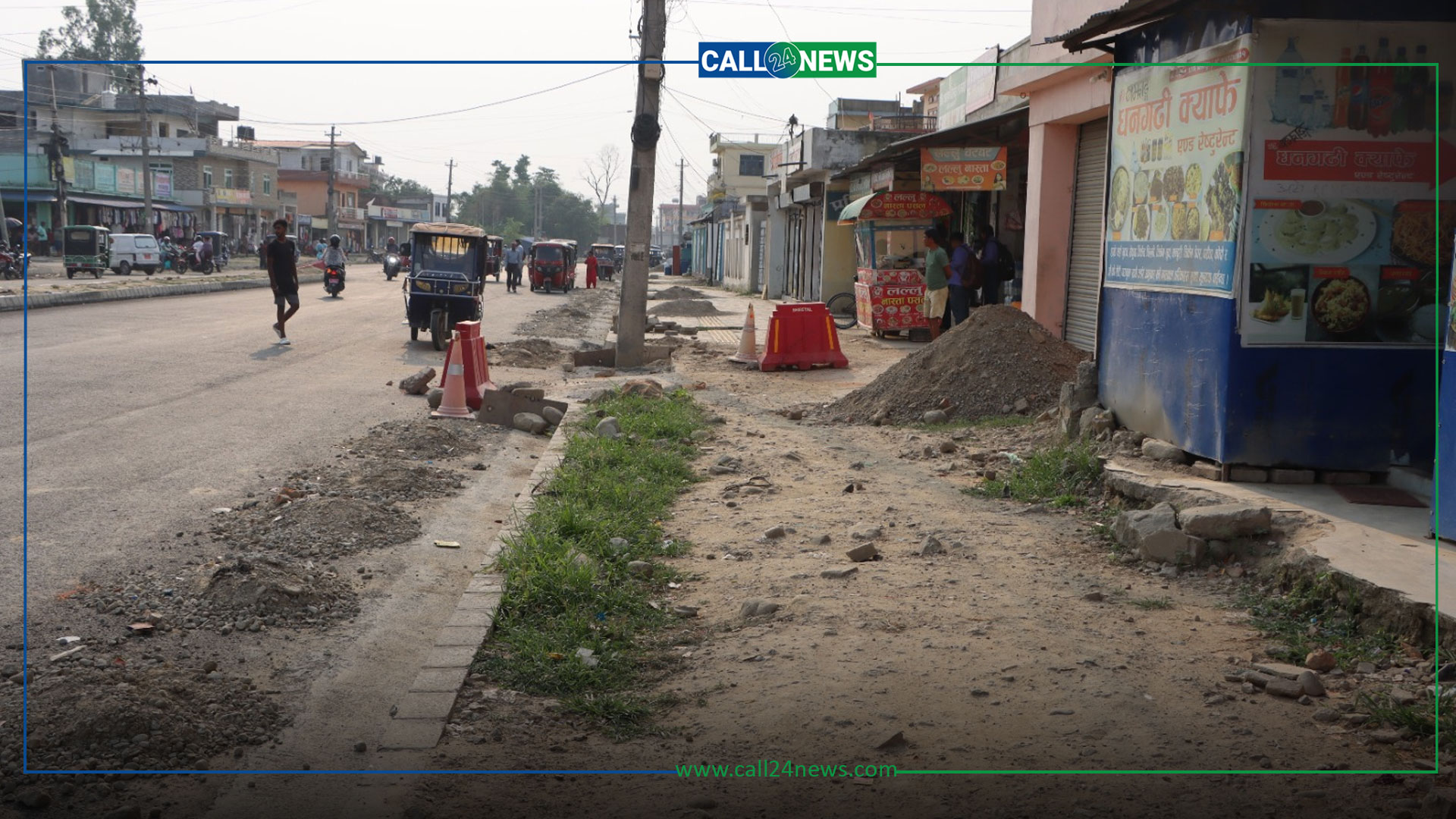 धनगढीमा फुटपाथ निर्माणमा मनपरी, कसैको घरै भत्काइयो, कसैको ‘पिल्लर पर्यो’ भन्दै छाडियो !