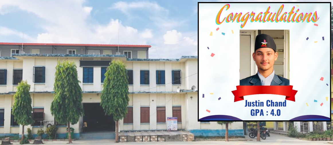 जेसीज एभरेष्टले ल्यायो एसईईमा उत्कृष्ट नतिजा, ४.० जिपिए ल्याउने चन्द भए विद्यालयमै उत्कृष्ट