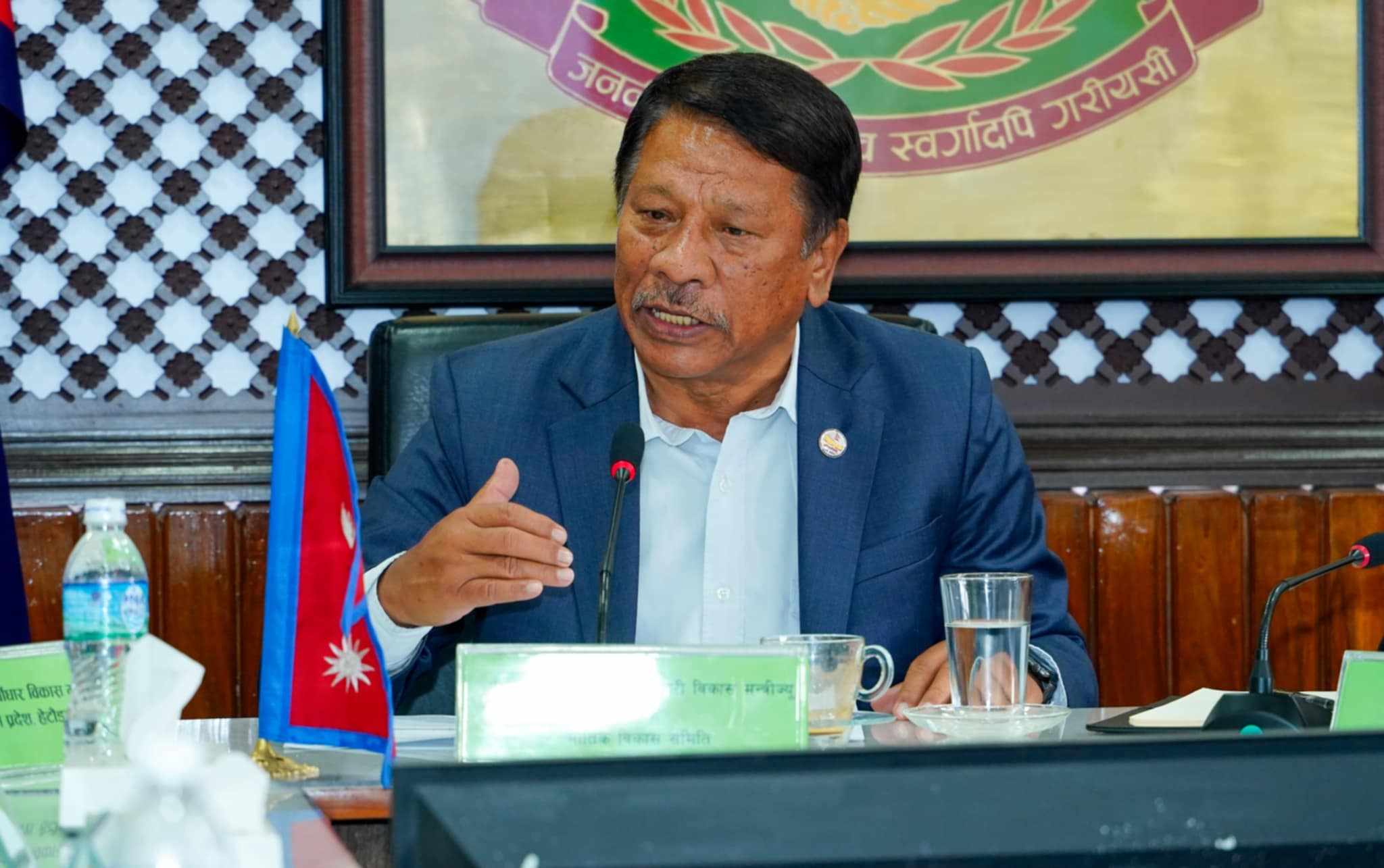 उपप्रधानमन्त्री सिंहले थाले १४ वर्षदेखि अल्झिएको मुआब्जाको विषयमा छलफल ।