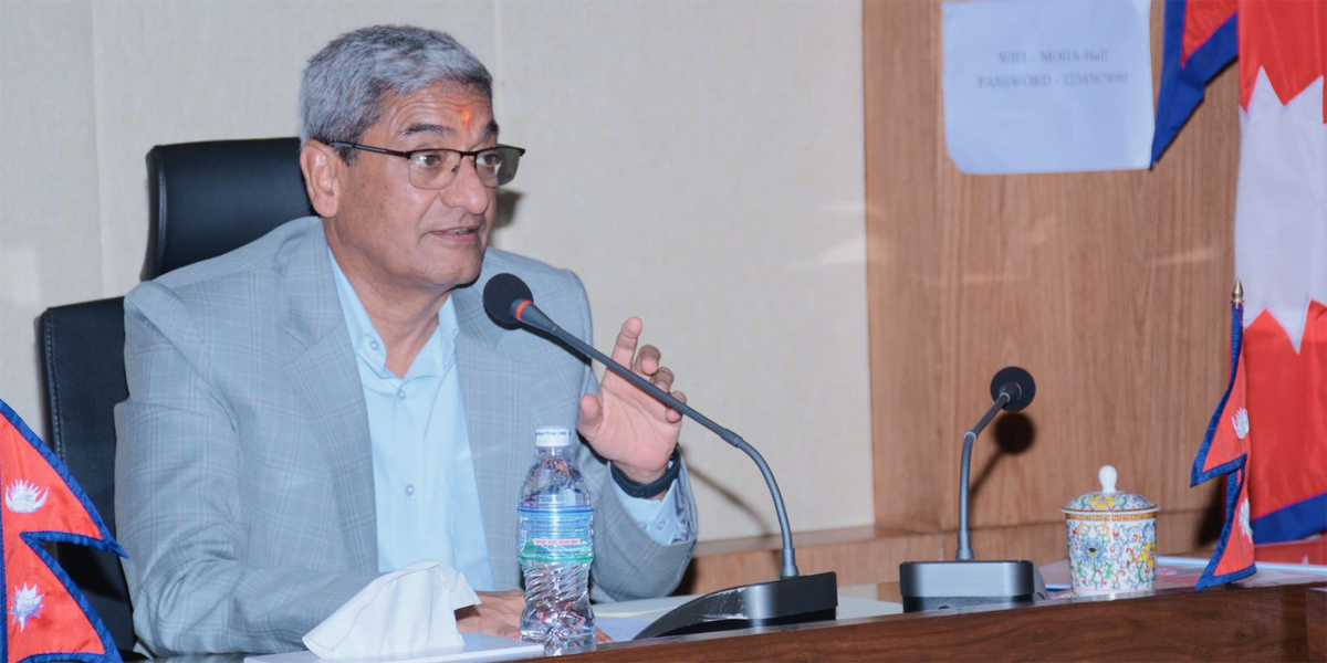 लागुऔषध नियन्त्रण सरकारको उच्च प्राथमिकतामा : गृहमन्त्री लेखक। 