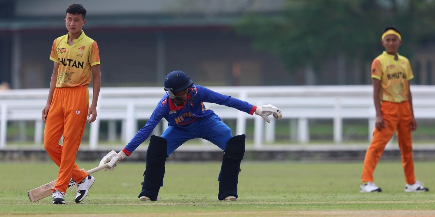 एसीसी यू-१६ क्रिकेट : नेपालले भुटानलाई २९८ रनले हरायो !