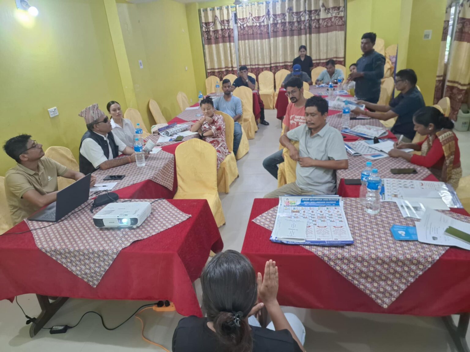 धनगढीमा बहिरा सघंको जिल्ला परियोजना सल्लाहकार बैठक सम्पन्न