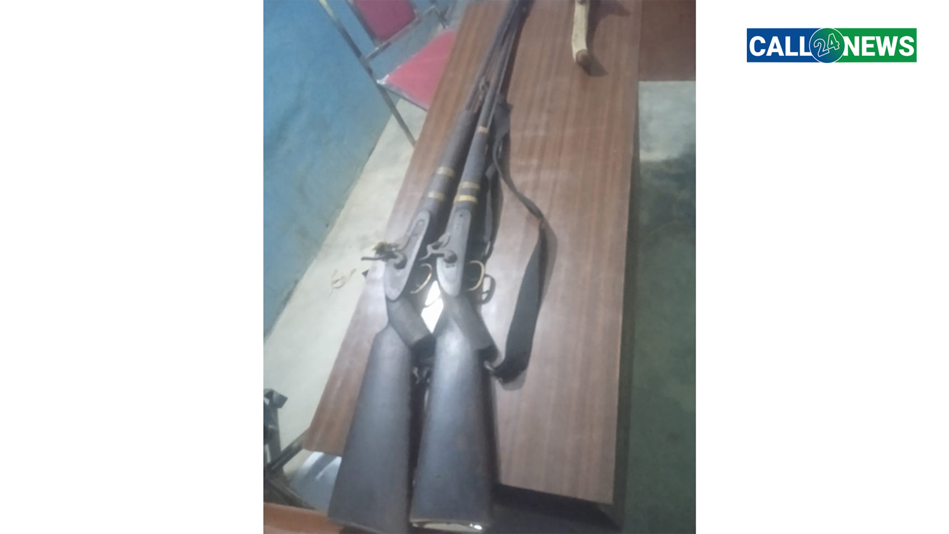 गोदावरीका २ घरमा मध्यरातमा खानतलासी, २ बन्दुक सहित २ जना पक्राउ 