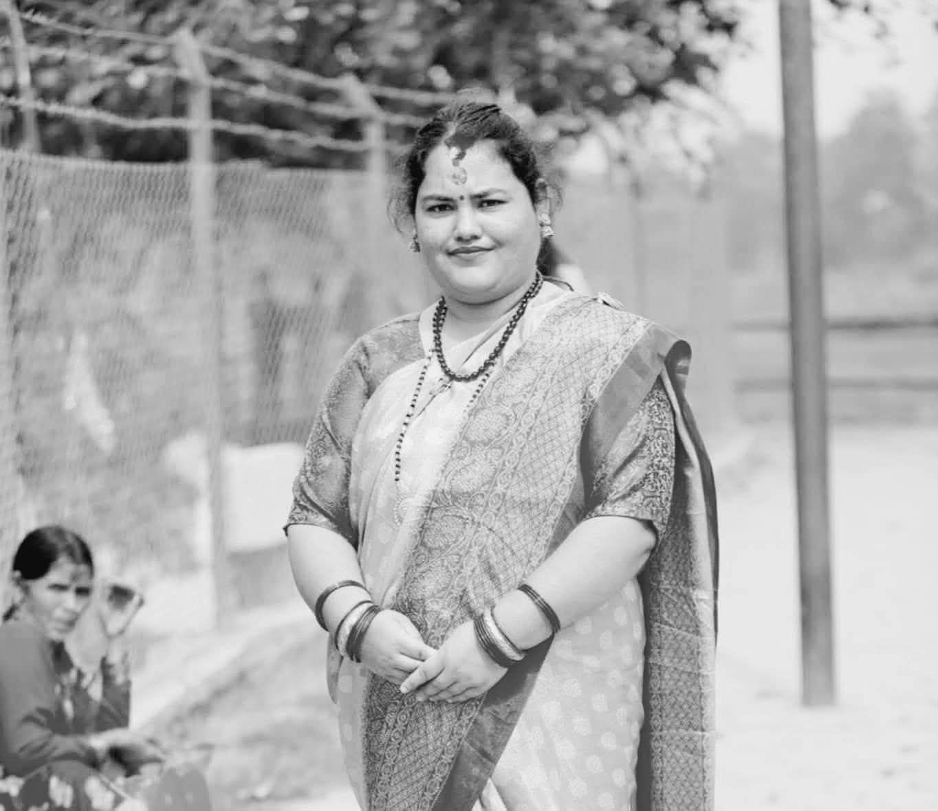 पत्रकार मीनबहादुर बमलाई पत्नी शोक