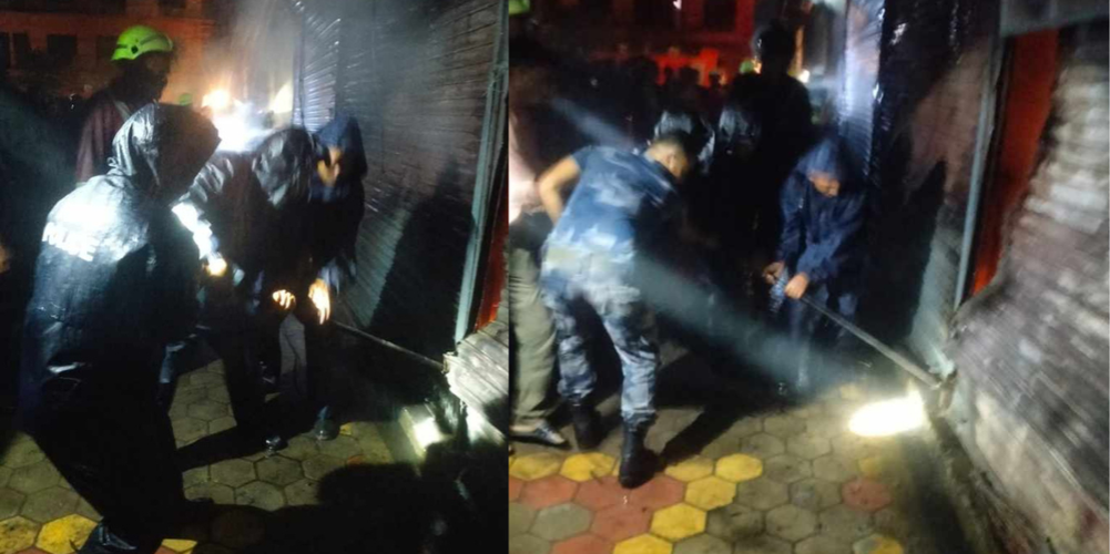 धनगढीमा भीषण आगलागी: आठवटा सटरमा क्षति