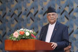 प्रधानमन्त्री ओली रसुवाको बाढी प्रभावित क्षेत्रमा