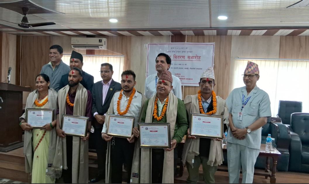 सुदूरपश्चिमका पाँच किसानलाई भीमदत्त उत्कृष्ट कृषक पुरस्कार