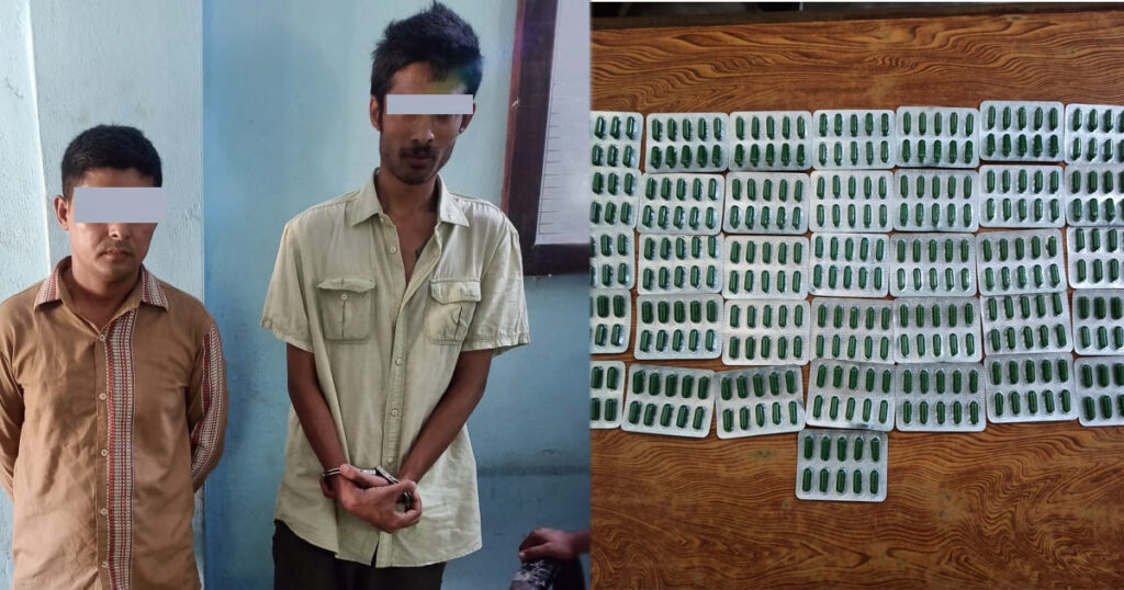  कैलालीको अत्तरियाबाट लागू औषध ट्रामाडोल क्याप्सुल सहित २ जनालाई पक्राउ