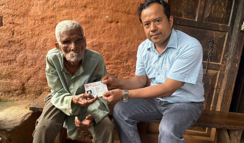 सन्तानब्बे वर्षमा नागरिकता !