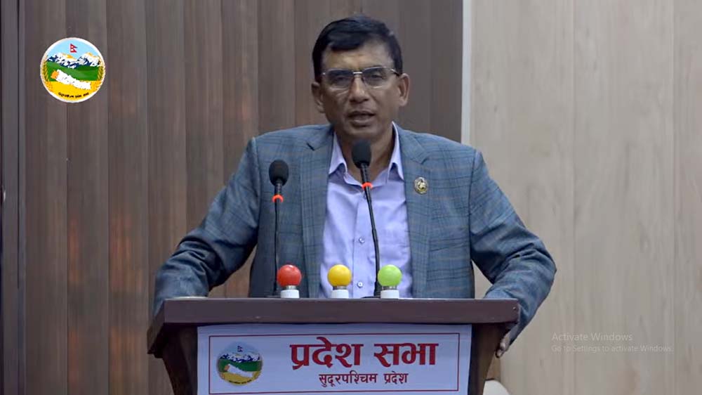 प्रदेश सरकारद्वारा दलित सशक्तीकरण संशोधन विधेयक प्रदेश सभामा टेबुल