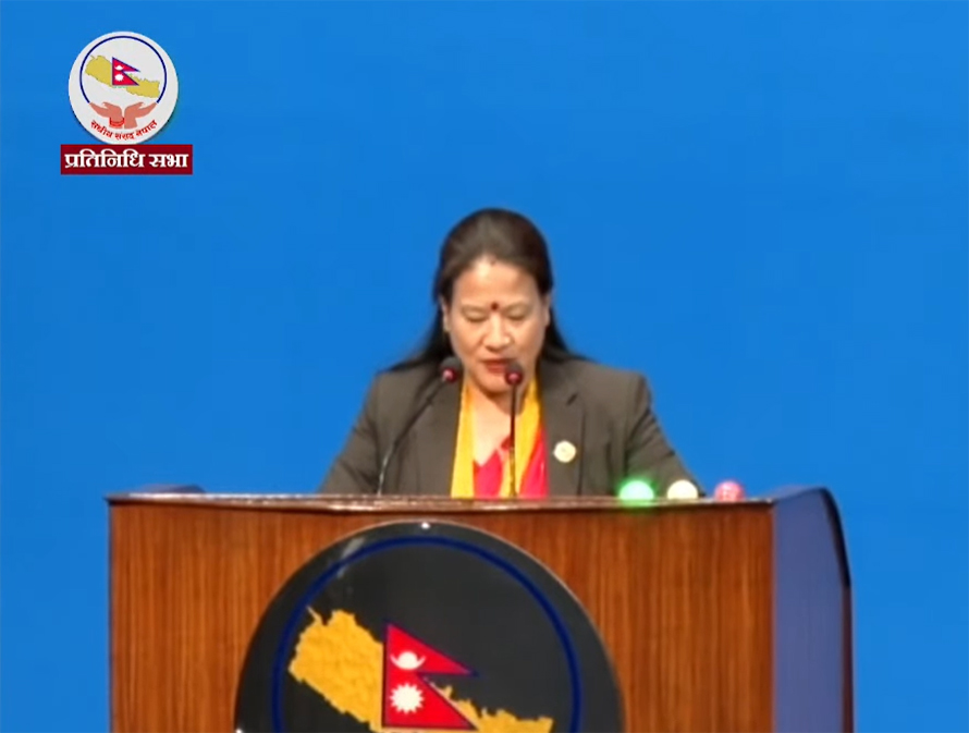 भूमि विधेयकको प्रतिवेदन प्रतिनिधिसभामा पेस