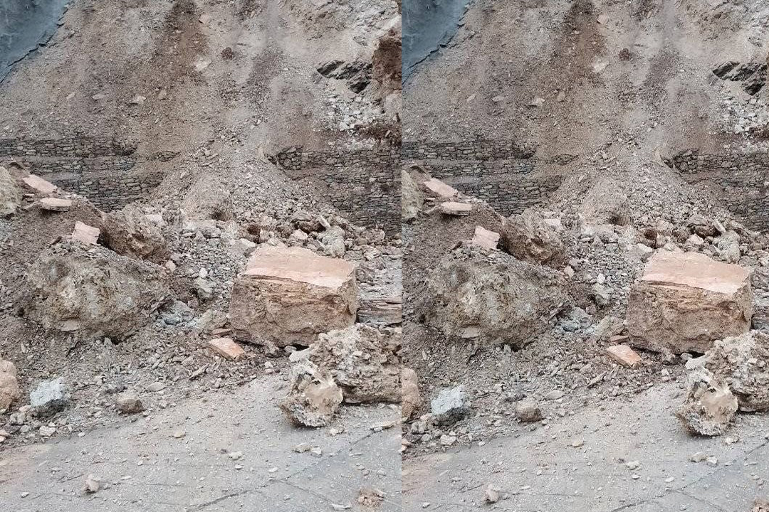 दार्चुलामा लगातार परेको वर्षाले विपतजन्य जोखिम बढ्दो