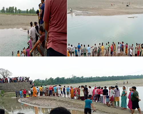 कैलालीको गोदावरीमा पौडी खेल्ने क्रममा नदीमा डुबेर ४ बालबालिका बेपत्ता