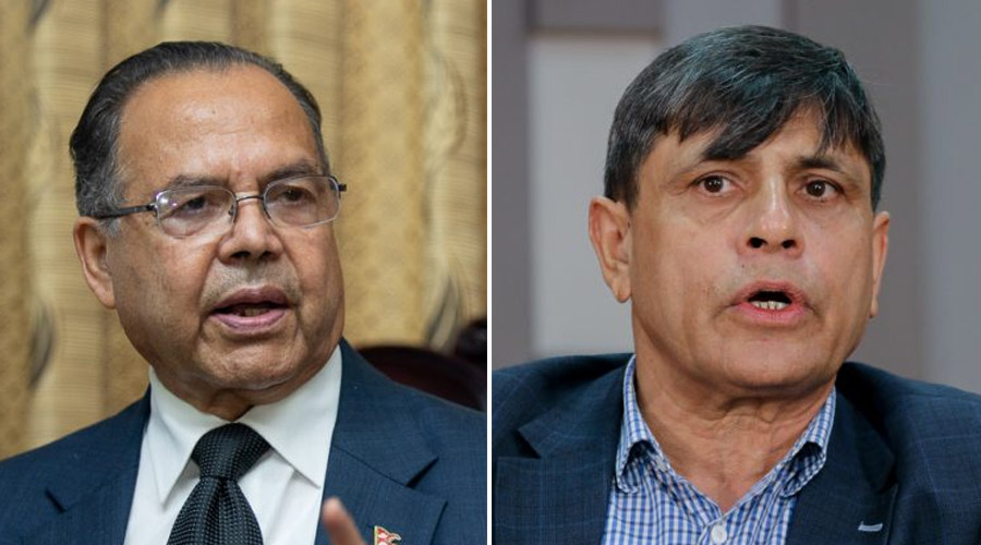 छुट्टै छलफलमा जुटे झलनाथ-घनश्याम पक्षीय नेताहरू