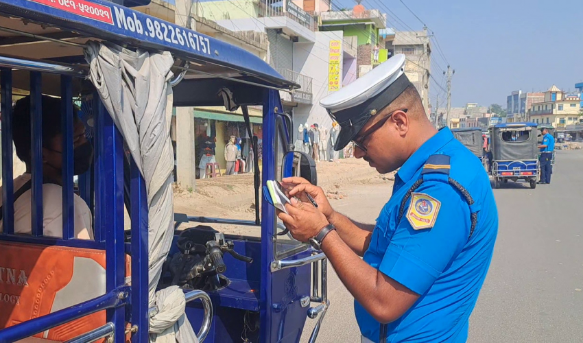 सुदूरपश्चिममा सवारी कारबाहीबाट चार करोड ४१ लाख राजस्व सङ्कलन