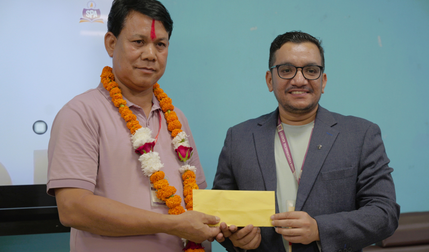 एसपीए कलेजको क्याम्पस प्रमुखमा सह–प्राध्यापक बुधराम चौधरी नियुक्त