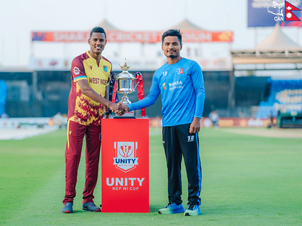 नेपाल र वेस्ट इन्डिजको ऐतिहासिक टी-२० सिरिजको पहिलो खेल आज