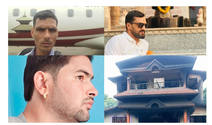 ‘पूर्व मन्त्री लेखराज भट्टको घर जलाउनेमा एमाले र राप्रपाका नेताको संलग्नता’