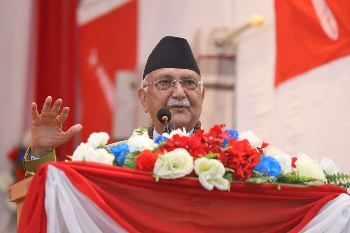 प्रधानमन्त्री ओलीको टिप्पणी : ‘पूर्वराष्ट्रपतिको पार्टी सदस्यताको विषय अनावश्यक ढंगले अघि बढाइयो’